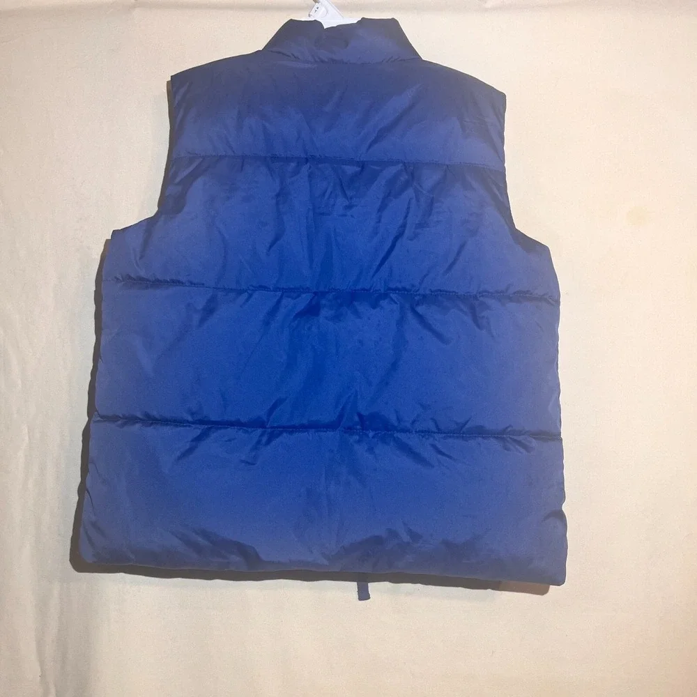 Old Navy Youth Sz Small (6-7) Puffer Vest Boys Blue Outdoors Kids A23